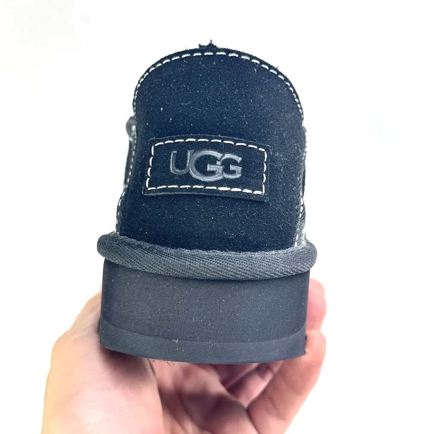 Local 💰480 supports delivery platform operation! Ugg men's slip-on series, cow suede surface with wool lining, warm and comfortable, easy to put on and take off# Size: 39 40 41 42 43 44 45#